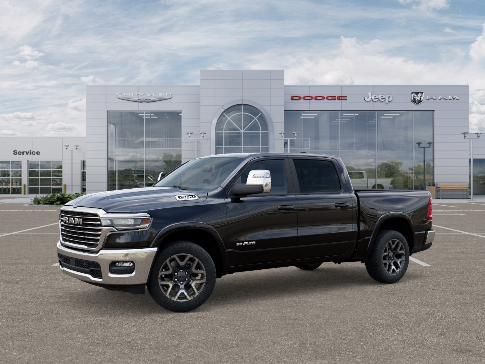 2025 RAM Ram 1500 RAM 1500 LARAMIE CREW CAB 4X4 5'7' BOX