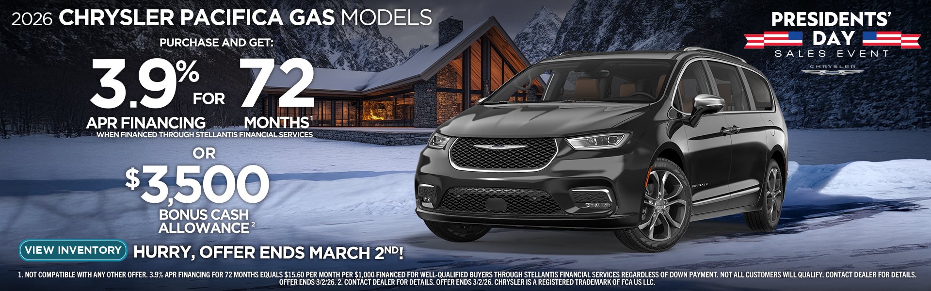 President's Day Sales Event